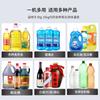 Máquina llenadora de líquidos enlatados de aceite comestible, detergente para ropa, automática, cuantitativa, pequeña, L17, de gran flujo, en stock