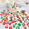 Charms de Sapato Mais Vendidos de Natal Charms para Crocs Fivelas de Sapato Decorações de Sapato Acessórios DIY Fivelas de Decoração para Crocs Acessórios de Fivela de Sapato