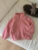 Chaqueta de Polar Gruesa con Forro de Polar para Niñas de Otoño e Invierno Chaqueta Interior de Polar para Niños Top para Uniforme Escolar