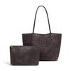 Otoño e Invierno Nuevo Bolso Tejido Hecho a Mano Bolso de Hombro Axilar Tote Europeo y Americano de Gran Capacidad Retro Esmerilado Bolso Madre-Madre