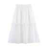 Aliexpress Atacado de Roupas Femininas Europeias e Americanas Transfronteiriças 2025 Início da Primavera Novo Estilo Saia Transparente com Cintura Elástica