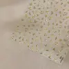 Novos Adesivos de Unha Florais Hot Stamping Flor Pequena de Cinco Pétalas Ouro Rosa Adesivos Florais Populares Frescos com Suporte Adesivo