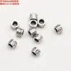 Cuentas Espaciadoras Irregulares y Cuentas Cilíndricas de Plata Pura, Accesorios, Plata Lisa Vintage, Materiales para Bisutería Hecha a Mano y Accesorios para Joyería