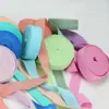 Tiras Elásticas de Borda, Tiras de Acabamento, Elásticos para Roupas de Tecido, Fita Dobrada de Algodão, Tiras Decorativas de Tecido para Vestuário