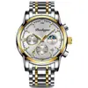 Reloj para Hombre Poedagar Nuevo 8058 Resistente al Agua Luminoso Multifuncional Moda Estudiante Masculino Reloj de Cuarzo