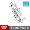 Perno de cerrojo de puerta de acero inoxidable engrosado 2 pulgadas 3 pulgadas 4 pulgadas 6 pulgadas 8 pulgadas cadena de seguridad para puerta de ventana enchufe chino