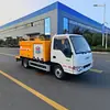 Camión de limpieza de alta presión y succión de aguas residuales por vacío Jianghuai, limpieza de tuberías municipales, limpieza de fosas sépticas, vehículo de saneamiento