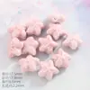 Contas Soltas de Cerâmica Jingdezhen Cor-de-Rosa Materiais para Colares de Contas DIY para Alunos e Meninas Fazerem Seus Próprios Acessórios de Joias com Contas de Porcelana