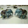 Suministro Mayorista de Fábrica Adornos de Elefante de Cobre un Par de Esculturas de Elefante de Cobre Fundido Artesanías para el Hogar Elefante de Cobre Absorbente