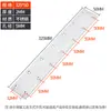 Soporte de Ángulo Extendido de Acero Inoxidable, Soporte de Ángulo de Tira Larga, Pie Recto en Forma de L de 90 Grados, Soporte de Perfil de Ángulo de Tres Lados, Escuadra de Esquina, Conector para Muebles