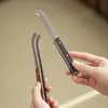 Pinça de Chá Antiderrapante de Titânio Puro para Pegar Folhas de Chá, Xícara de Chá, Conjunto de Chá, Pinças, Ferramentas para Preparar Chá, Pinças de Alta Qualidade para Cerimônia do Chá