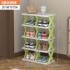Sapateira Doméstica Rack de Armazenamento para Entrada Interior Pequeno Estreito Multicamadas Simples Armário de Sapatos para Dormitório de Estudantes Economizador de Espaço