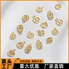 Pacote 14K Cor de Ouro Real Pingente Pingente Único Pingente para Colar Pulseira DIY Pingente da Sorte Acessórios