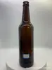 Botella de cerveza marrón nueva de 330 ml, botella transparente para refrescos de 250 ml, botella de cerveza de vidrio de color té de 500 ml