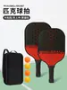 Raqueta de Pickleball de Fibra de Vidrio de 16 mm Roja Estilo Panal Raqueta de Pickleball Profesional para Adultos Juego para Exteriores Lote de Fábrica