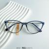 Nuevas gafas TR90 de Internet Celebrity Ins Little Red Riding Book con el mismo estilo de ojo de gato de Corea del Sur, con el mismo estilo de montura, se pueden equipar con miopía al por mayor.