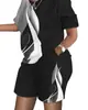 Roupas Europeias e Americanas Primavera e Verão Popular Estação Independente Transfronteiriça Amazon Aliexpress Manga Curta Conjunto Duas Peças Estampado para o Trabalho