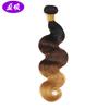 9A Peluca Hombre Real Cortina de Cabello Color Degradado Color Piano Ondulación Corporal Paquetes de Cabello Humano