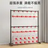 Secador de Ropa de Doble Capa de Pie para Dormitorio Estante para Ropa Doméstico No Ocupa Espacio Secador de Ropa Almacenamiento Perchero Simple