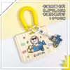 Porta-Cartões Abs de Cachorro Horizontal Porta-Crachá de Aluno com Cordão Porta-Cartão de Campus para Crianças Pequenas Idosos Capa Protetora para Cartão de Identificação para Homens e Mulheres