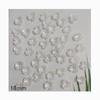 Novo transparente colorido bauhinia cinco- pétala de lótus pétala flor titular diy artesanal frisado material atacado