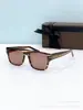 Gafas de Sol Cuadradas de Lujo de Diseñador Uv400 para Estrellas Hombres y Mujeres Protección contra Radiación Ultravioleta Uv400 Protección Uv400 Ft0907