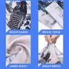 Protección Solar de Verano Mangas de Hielo Sin Costuras para Ciclismo Transpirables de Secado Rápido Mangas para Brazos de Seda de Hielo Mangas con Estampado Floral de Tatuaje para Hombres