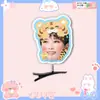 Nuevo pasador de pelo 3D de Li Yuchun, pasador de resorte, mercancía de concierto con diseños y materiales personalizados disponibles