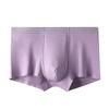 Cuecas Boxers Masculinas de Algodão Antibacteriano Sem Costura 2024, Cor Natural, Xadrez, Macias, Modernas, Tamanho Grande, Boxers Esportivas