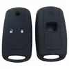 Adecuado para Funda de Llave Acura Honda Civic Accord Mando a Distancia de 2 Botones Llave de Coche Plegable Funda Protectora de Silicona Suave