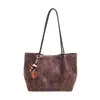 2026 Nueva Bolso Tote de Lona de Leopardo de Moda Gran Capacidad Bolso de Hombro Único para el Viaje Diario Bolso de Mano Elegante y a la Moda para Mujer