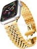 Pulseira Nova de Aço Inoxidável Wuzhu para Apple iwatch Pulseira Samsung Huawei Pulseira Intercolor de Aço Inoxidável