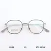 Marco Cuadrado Pequeño Cómodo Estilo Japonés y Coreano Marco para Gafas de Miopía Marco Artístico Moderno Unisex B Titanio Borde Delgado Marco Ultraligero Venta al por Mayor Mixto