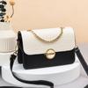 Bolso Nicho de Lujo Ligero de Alta Gama para Mujer 2022 Verano Moda ins Cadena Hombro Cruzado Bolso Pequeño Cuadrado Combinable