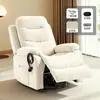 Sofá tipo cápsula espacial de primera clase, sillón reclinable eléctrico multifuncional para una persona, sillón reclinable perezoso para sala de estar, silla de masaje y manicura, sillón reclinable giratorio