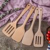 Zakka japonesa pala de cocina de madera para cocinar pala de madera para cocinar de uso común en el hogar fábrica al por mayor LOGO Más