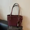 Transfronterizo 2025 Nuevo Invierno Retro Versátil Bolso de Viaje para el Trabajo Bolso de Mano Estilo Coreano para Mujer Bolso Tote de Hombro de Gran Capacidad