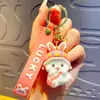 Liquidación de colección de llaveros colgantes de personajes de dibujos animados IP auténticos, lindos colgantes de estrella-luna-conejo para bolsos de niñas, stock para vendedores ambulantes