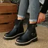 Botines de Tobillo con Cordones Estilo Retro para Comercio Exterior Transfronterizo 2026, Cómodos y Versátiles para el Uso Diario y Casual