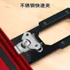 Trilho guia para serra circular de marcenaria, trilho de posicionamento em ângulo reto de 90 graus, compatível com serras Festool, Makita e Milwaukee