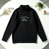 Ropa Interior Térmica de Felpa para Niños Tallas Mediana a Grande Cuello Alto Otoño/Invierno Top Cálido Sudadera para Niños Capa Interior para Niños Ropa de Abrigo