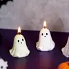 Molde de Silicona para Vela Fantasma de Halloween Molde para Vela Aromática con Forma de Fantasma 3D Molde de Yeso Hecho a Mano para Bricolaje