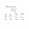 Aros de Bola Estilo Clásico para Comercio Exterior Transfronterizo, Anillos para Nariz de Acero Inoxidable, Aros para Oreja, Aretes Universales y Otras Joyas para Perforación Corporal en Stock