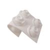 Molde para pastel de mousse de rosa de 6 piezas DIY postre para hornear pastel molde de fondant para pastel herramienta de silicona para hornear pastelería