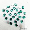 Palace Xifei Explosiones de Arte de Uñas Red de Diamantes Esmeralda Nuevo Extraterrestre verde oscuro Rojo Octagonal Joyería Plana para Uñas