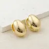 Aretes de Huevo de Ganso Meiyang - Sensación Lujosa y Elegante~ Aretes/Broqueles Simples Tridimensionales y Completos - Lunes