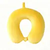 Almohada en Forma de U Espuma Viscoelástica Almohada para el Cuello Venta al por Mayor Portátil Hogar Viaje Almohada Cervical Almohada para Siesta en la Oficina Protección del Cuello Almohada en Forma de U