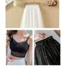 TAPIO Borde Creciente Banda Elástica Forro Polar de un Lado Ancho de Alta Elasticidad Falda Pantalón Cintura Banda Elástica Ropa Interior Tirante Accesorios
