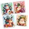 Bolsa de Embalaje de Dulces de Navidad de Amazon Bolsa Autoadhesiva para Galletas, Horneado, Snacks Embalaje de Alimentos para Galletas