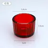 Taza de Vidrio para Velas de Aromaterapia con Patrón Vertical de Aspecto Elevado Difusor sin Llama Adornos Decorativos para el Hogar Taza de Vela de Aromaterapia Al por Mayor